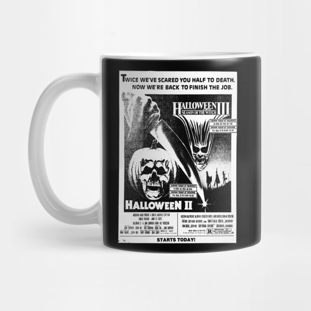 Halloween II & III by driveintshirts